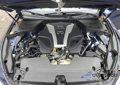 2017 Infiniti Q50 3.0T Sport z USA, uszkodzony, nr VIN JN1EV7AP7HM740129